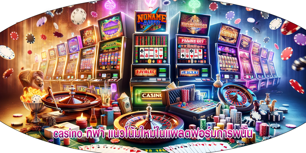 casino กีฬา แนวโน้มใหม่ในแพลตฟอร์มการพนัน