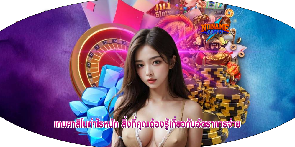 เกมคาสิโนกำไรหนัก สิ่งที่คุณต้องรู้เกี่ยวกับอัตราการจ่าย