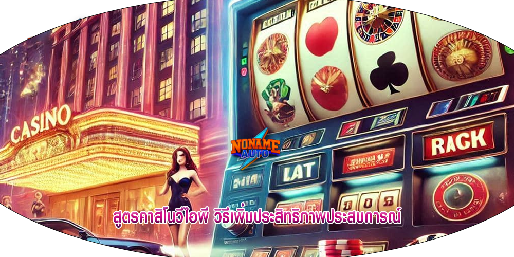 สูตรคาสิโนวีไอพี วิธีเพิ่มประสิทธิภาพประสบการณ์