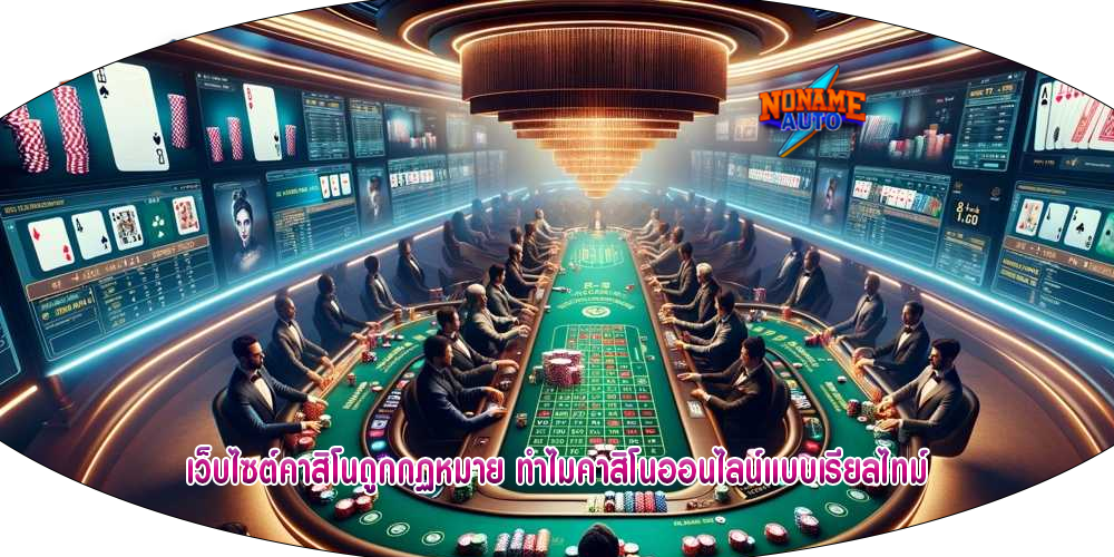 เว็บไซต์คาสิโนถูกกฏหมาย ทำไมคาสิโนออนไลน์แบบเรียลไทม์